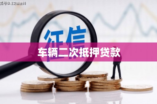 德保车辆二次抵押贷款