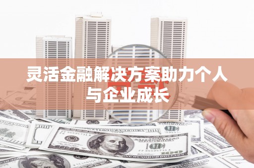 德保灵活金融解决方案助力个人与企业成长