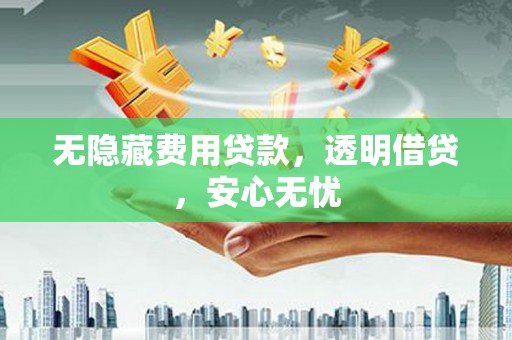 德保无隐藏费用贷款，透明借贷，安心无忧