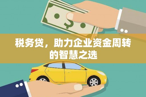 德保税务贷，助力企业资金周转的智慧之选