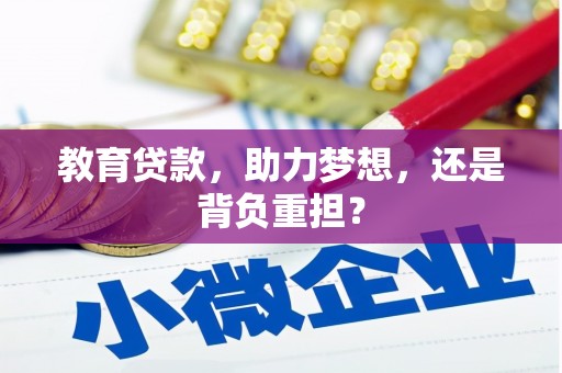 德保教育贷款，助力梦想，还是背负重担？