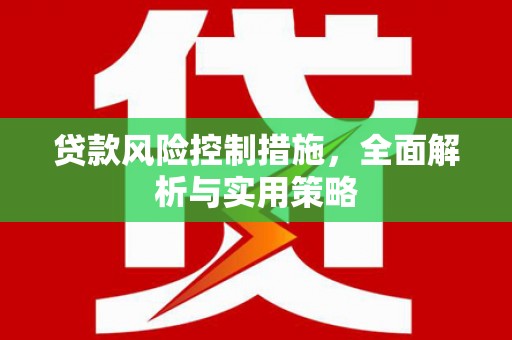 德保贷款风险控制措施，全面解析与实用策略
