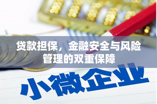 德保贷款担保，金融安全与风险管理的双重保障