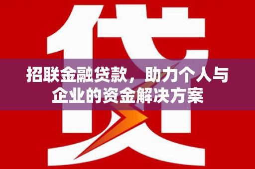 德保招联金融贷款，助力个人与企业的资金解决方案