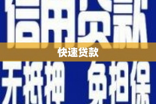 德保快速贷款