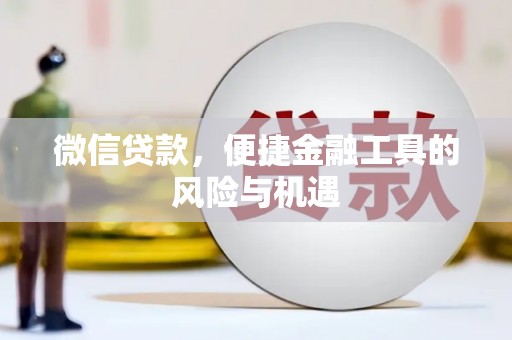 德保微信贷款，便捷金融工具的风险与机遇