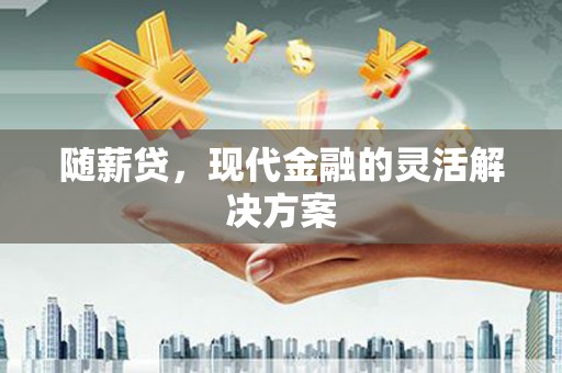 德保随薪贷，现代金融的灵活解决方案