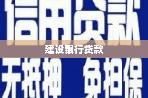 德保建设银行贷款