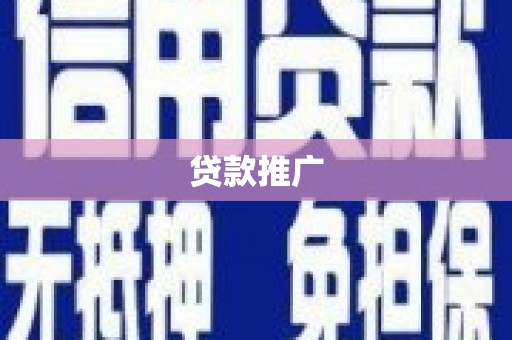 德保贷款推广