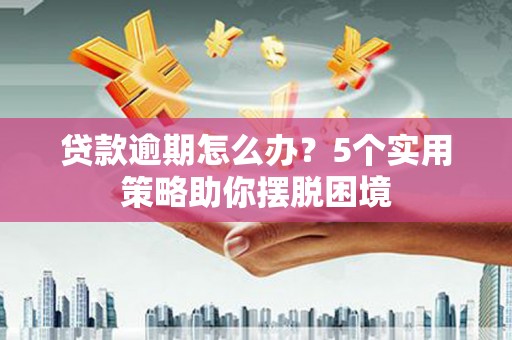 德保贷款逾期怎么办？5个实用策略助你摆脱困境