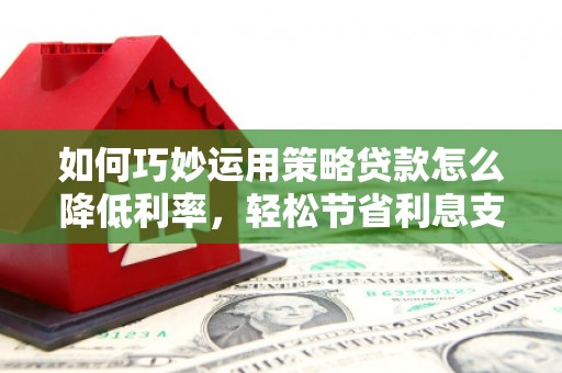 德保如何巧妙运用策略贷款怎么降低利率，轻松节省利息支出