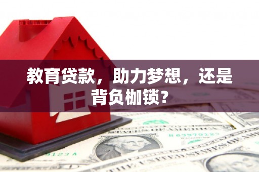 德保教育贷款，助力梦想，还是背负枷锁？