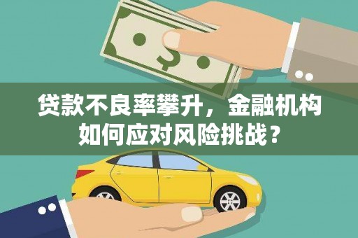 德保贷款不良率攀升，金融机构如何应对风险挑战？