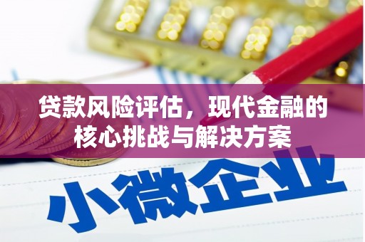 德保贷款风险评估，现代金融的核心挑战与解决方案
