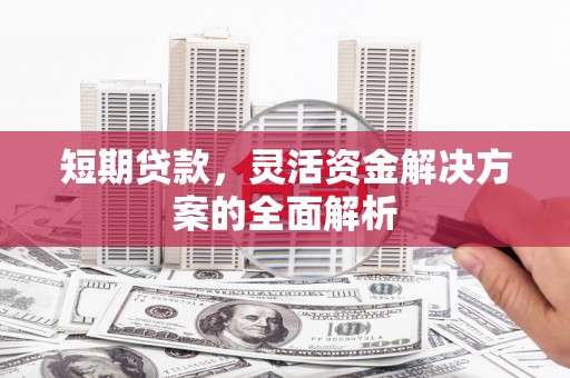 德保短期贷款，灵活资金解决方案的全面解析