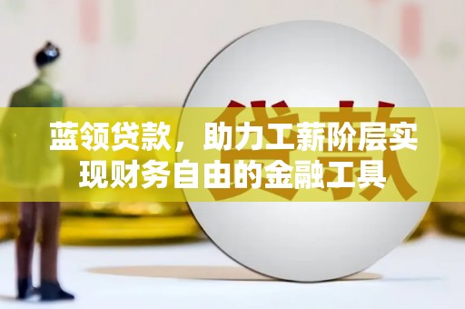 德保蓝领贷款，助力工薪阶层实现财务自由的金融工具