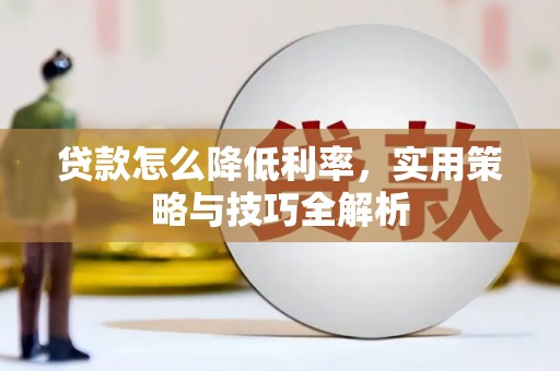 德保贷款怎么降低利率，实用策略与技巧全解析
