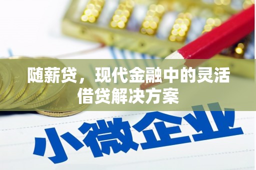 德保随薪贷，现代金融中的灵活借贷解决方案