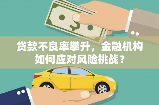 德保贷款不良率攀升，金融机构如何应对风险挑战？