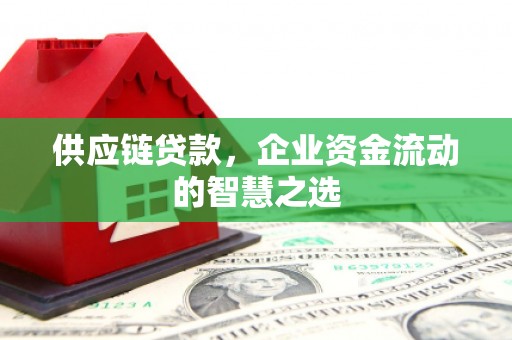 德保供应链贷款，企业资金流动的智慧之选