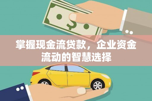德保掌握现金流贷款，企业资金流动的智慧选择
