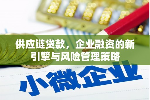 德保供应链贷款，企业融资的新引擎与风险管理策略