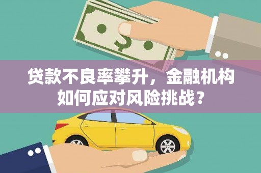 德保贷款不良率攀升，金融机构如何应对风险挑战？