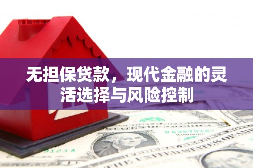 德保无担保贷款，现代金融的灵活选择与风险控制