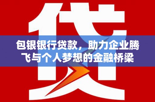 德保包银银行贷款，助力企业腾飞与个人梦想的金融桥梁