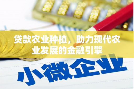德保贷款农业种植，助力现代农业发展的金融引擎