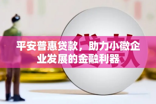 德保平安普惠贷款，助力小微企业发展的金融利器