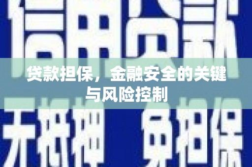 德保贷款担保，金融安全的关键与风险控制