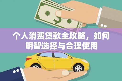 德保个人消费贷款全攻略，如何明智选择与合理使用