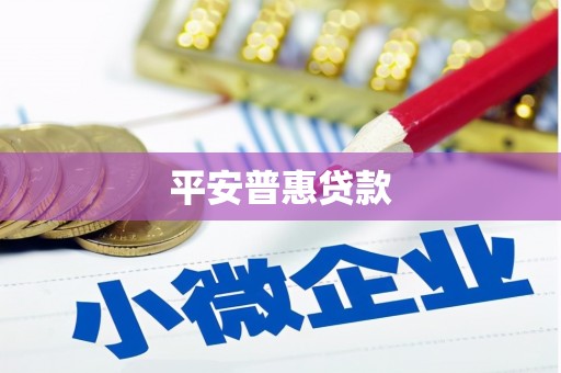 德保平安普惠贷款